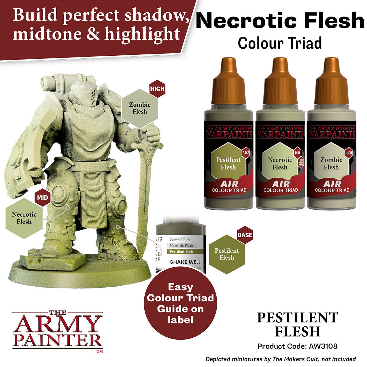 The Army Painter - Warpaints Air: Pestilent Flesh