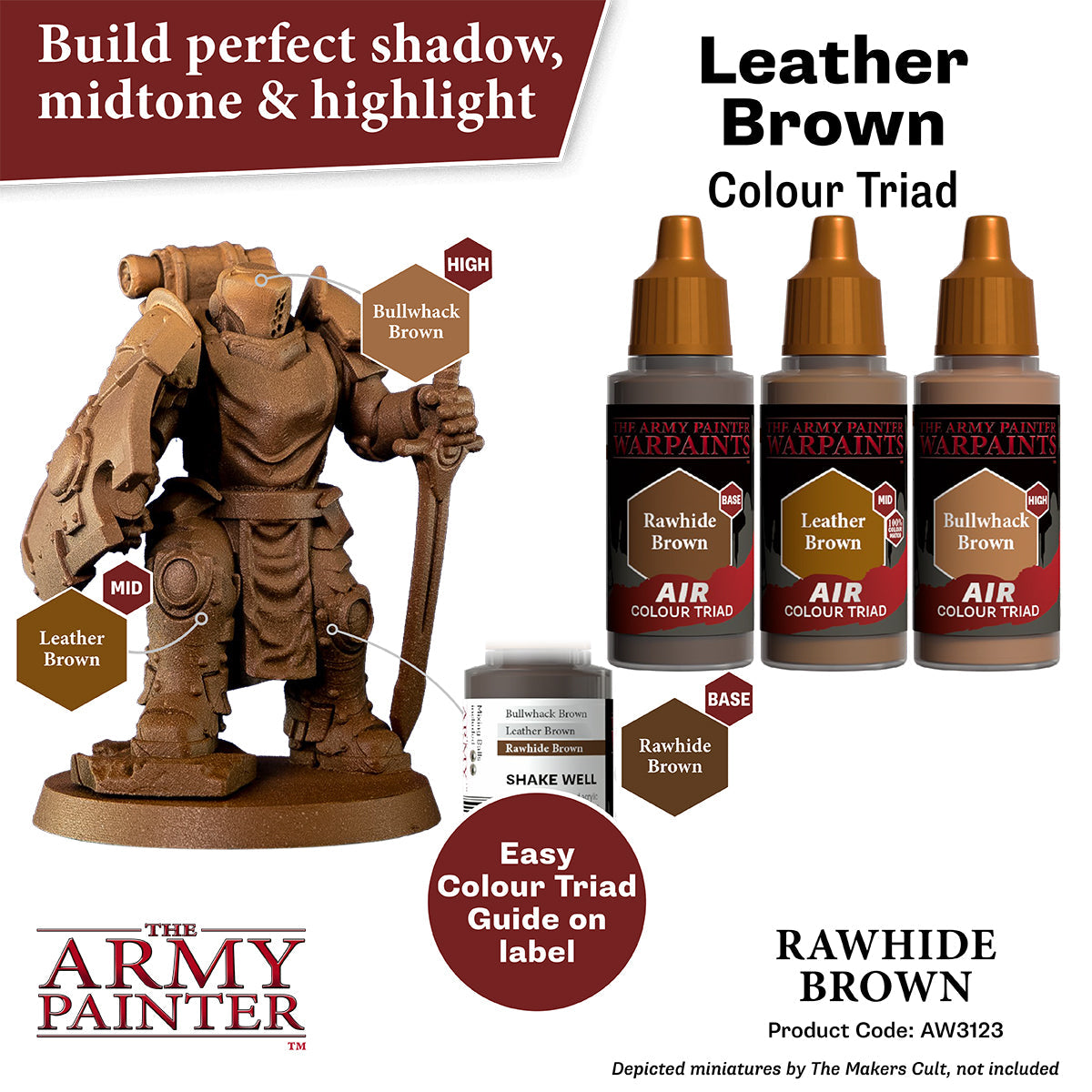 The Army Painter - Warpaints Air: Rawhide Brown