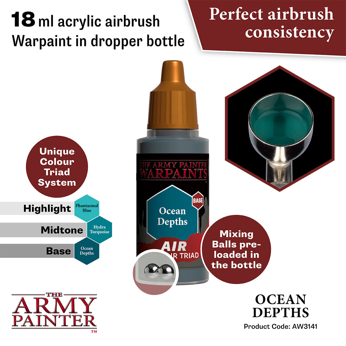 The Army Painter - Warpaints Air: Ocean Depths