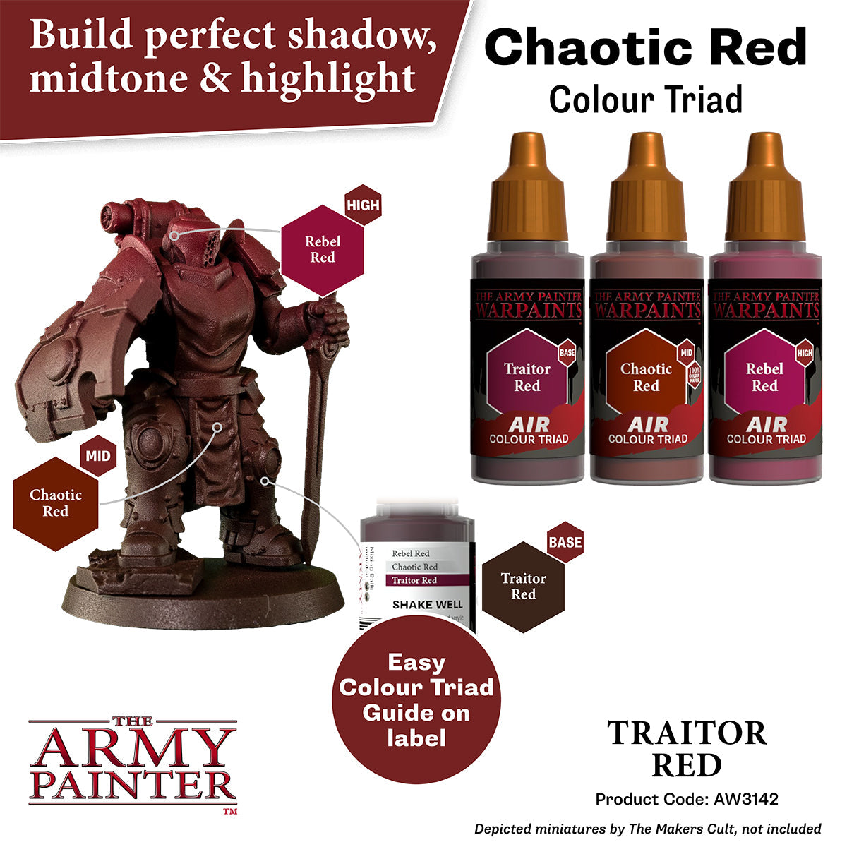 The Army Painter - Warpaints Air: Traitor Red