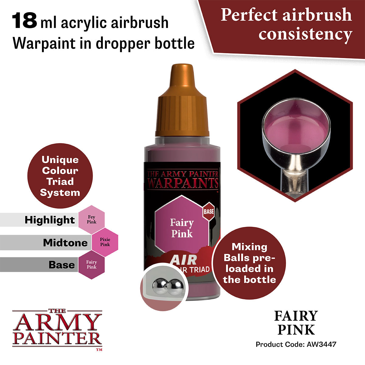 The Army Painter - Warpaints Air: Fairy Pink