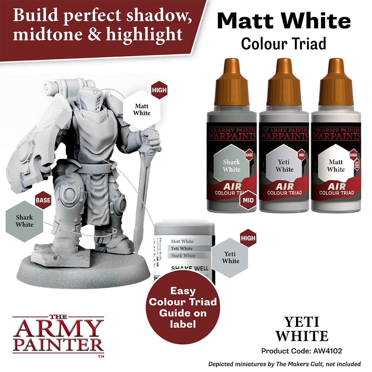 The Army Painter - Warpaints Air: Yeti White