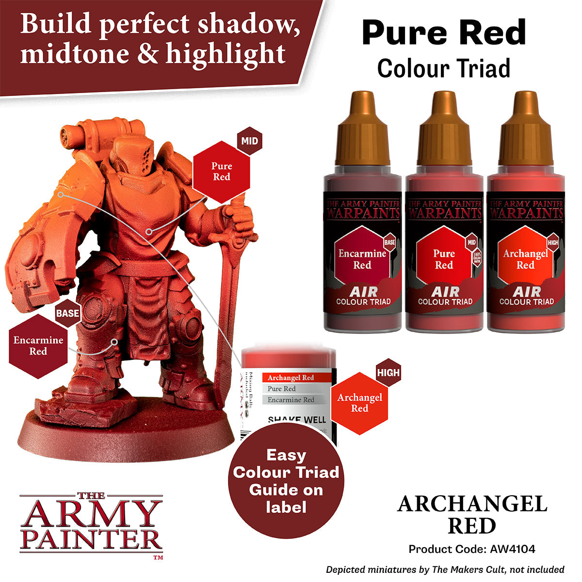 The Army Painter - Warpaints Air: Archangel Red