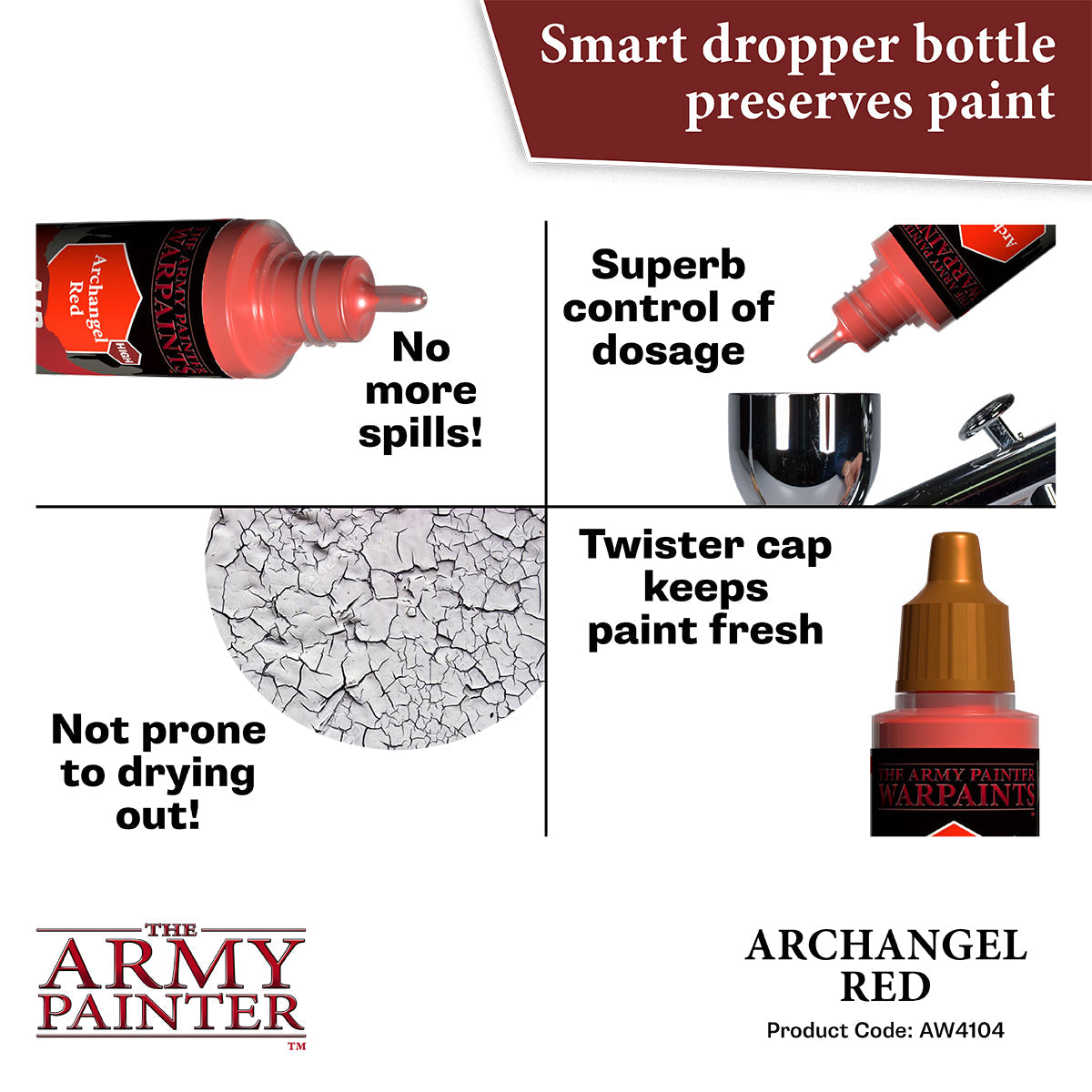 The Army Painter - Warpaints Air: Archangel Red