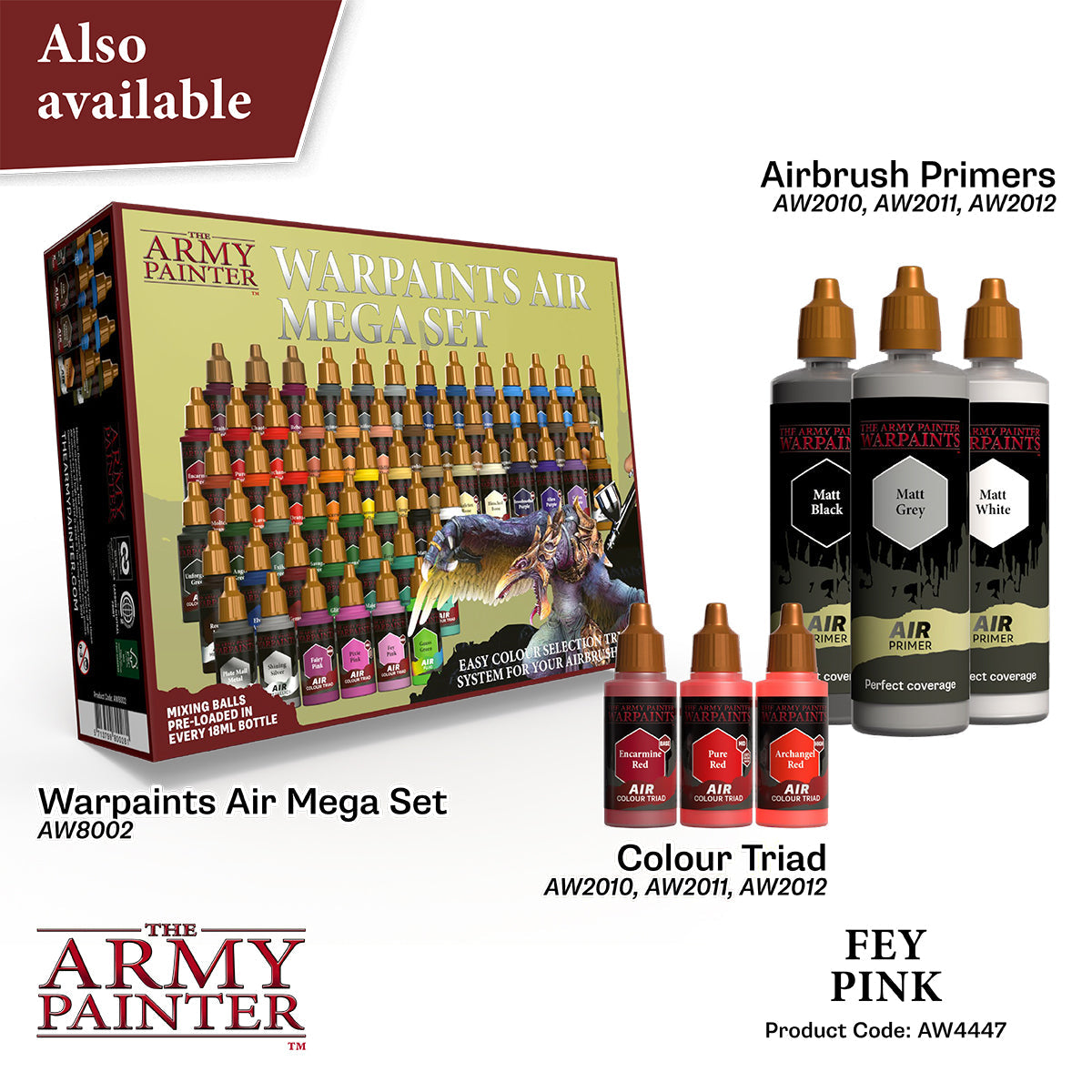 The Army Painter - Warpaints Air: Fey Pink