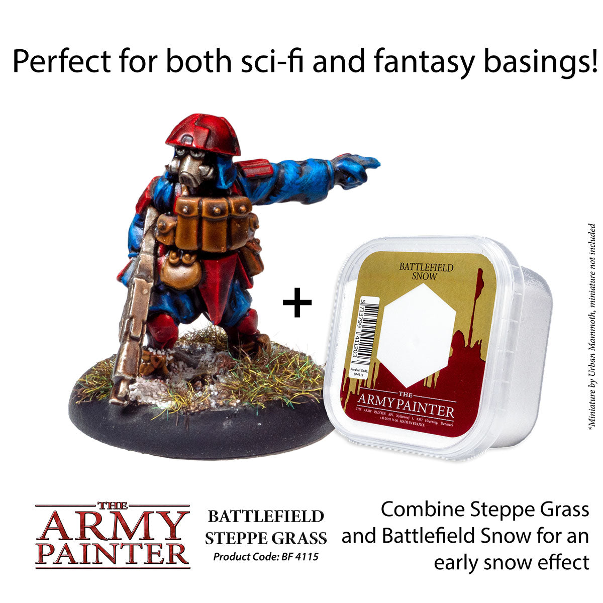 The Army Painter - Battlefield Basing: Steppe Grass