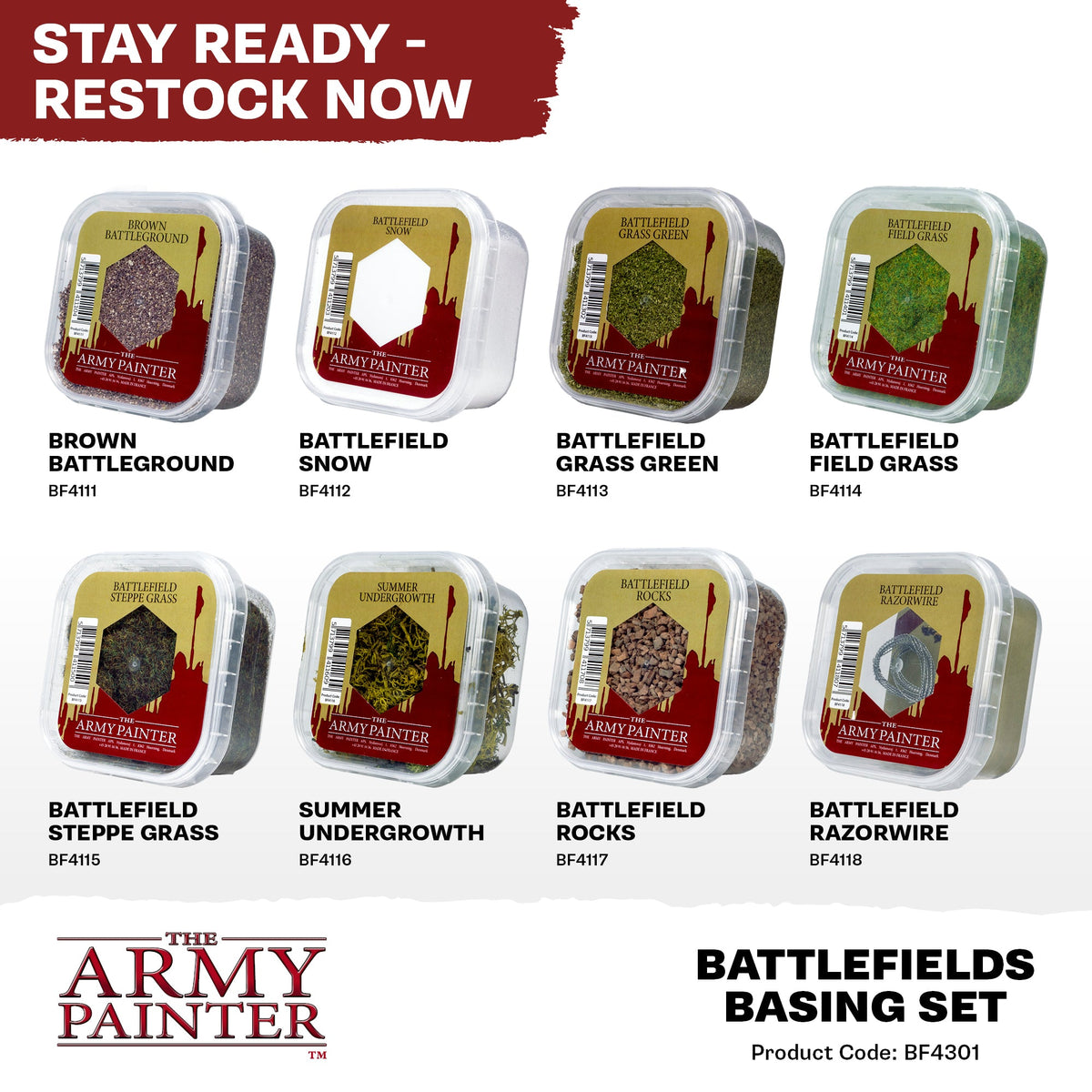 The Army Painter - Battlefield Basing Set