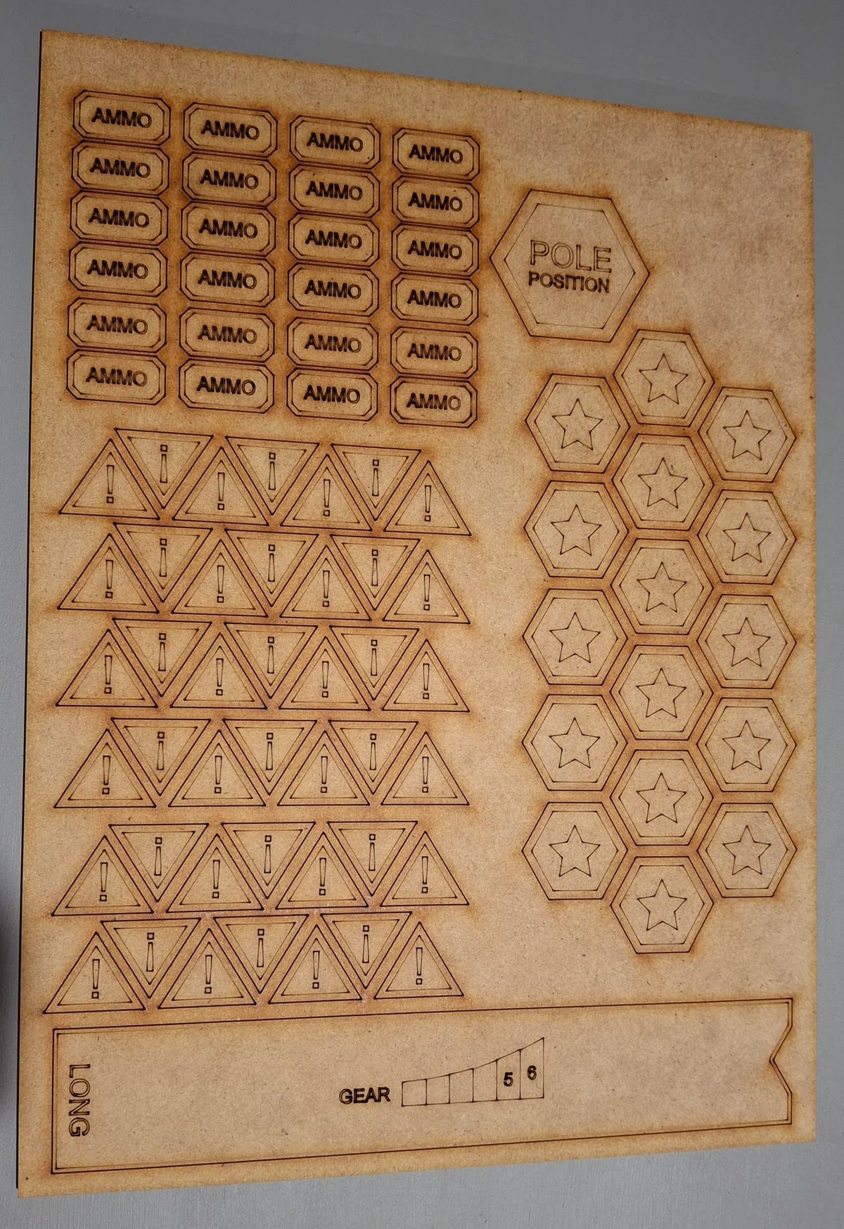 Gaslands Refuelled - Dark Castle Terrain: Tokens & Templates