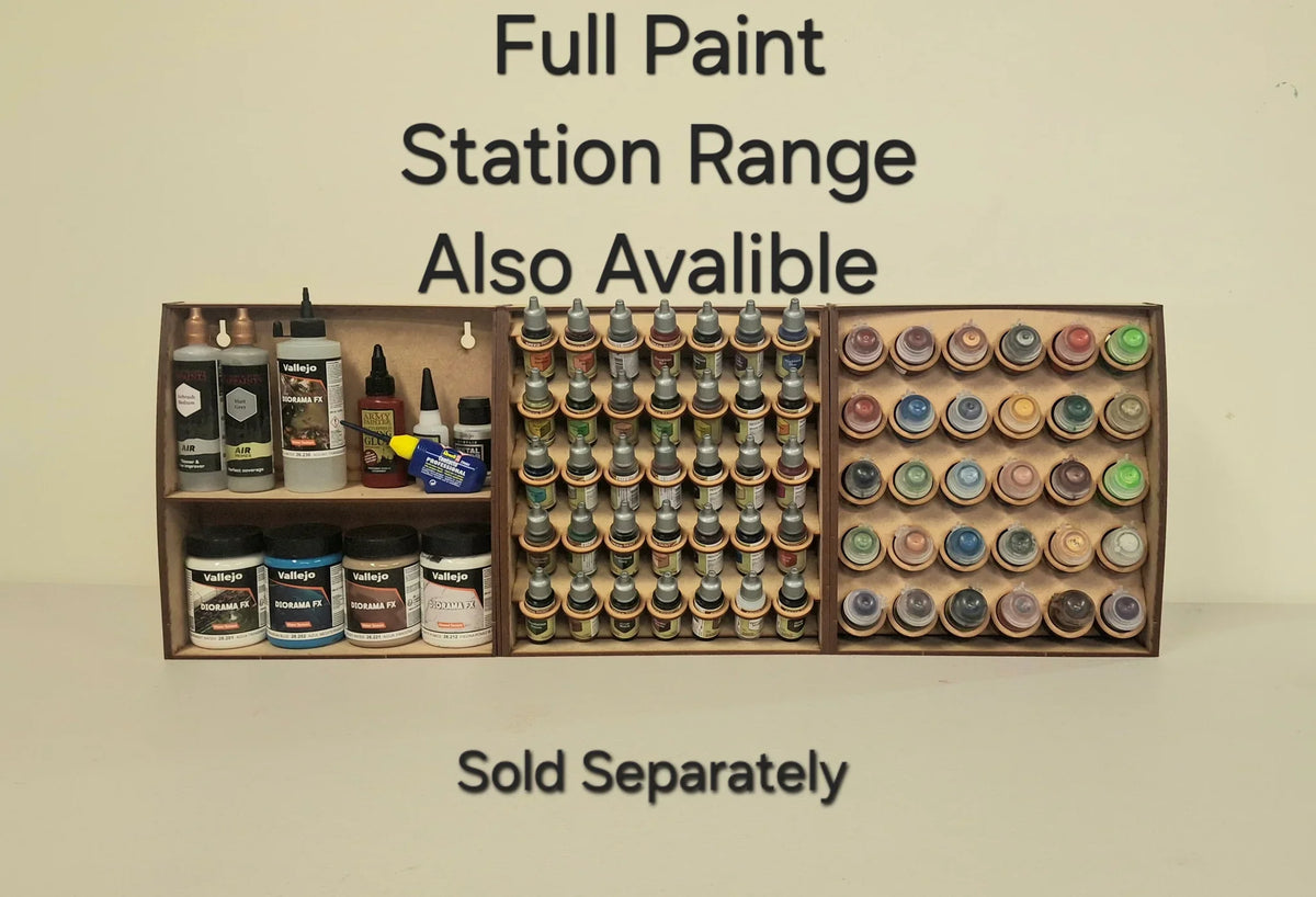 Dark Castle Terrain - Paint Station: 2 Shelf Paint Rack