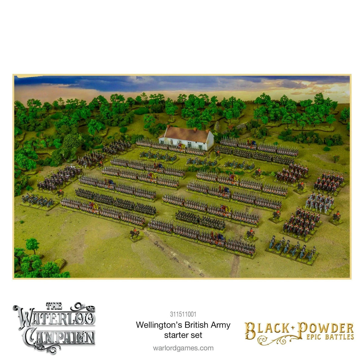Epic Battles: Waterloo - Wellington's British Army Starter Set
