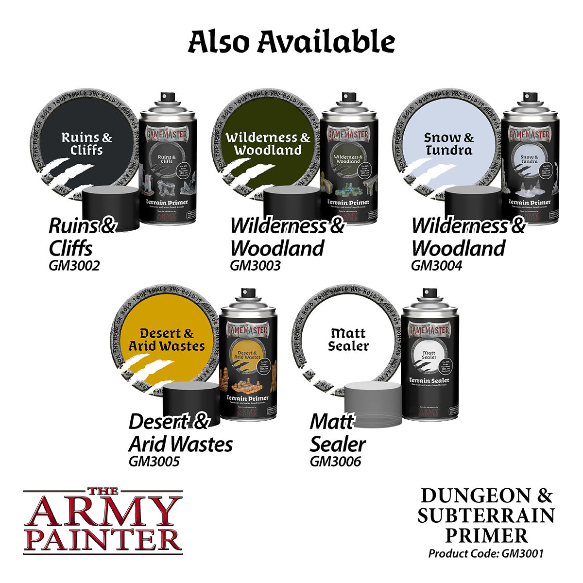 The Army Painter - Gamemaster: Terrain Primer - Dungeon & Subterrain