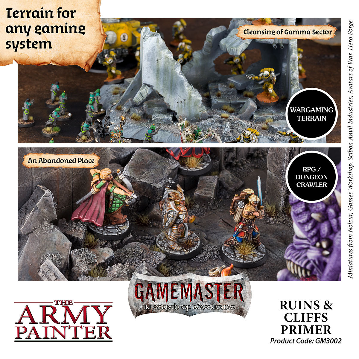 The Army Painter - Gamemaster: Terrain Primer - Ruins & Cliffs