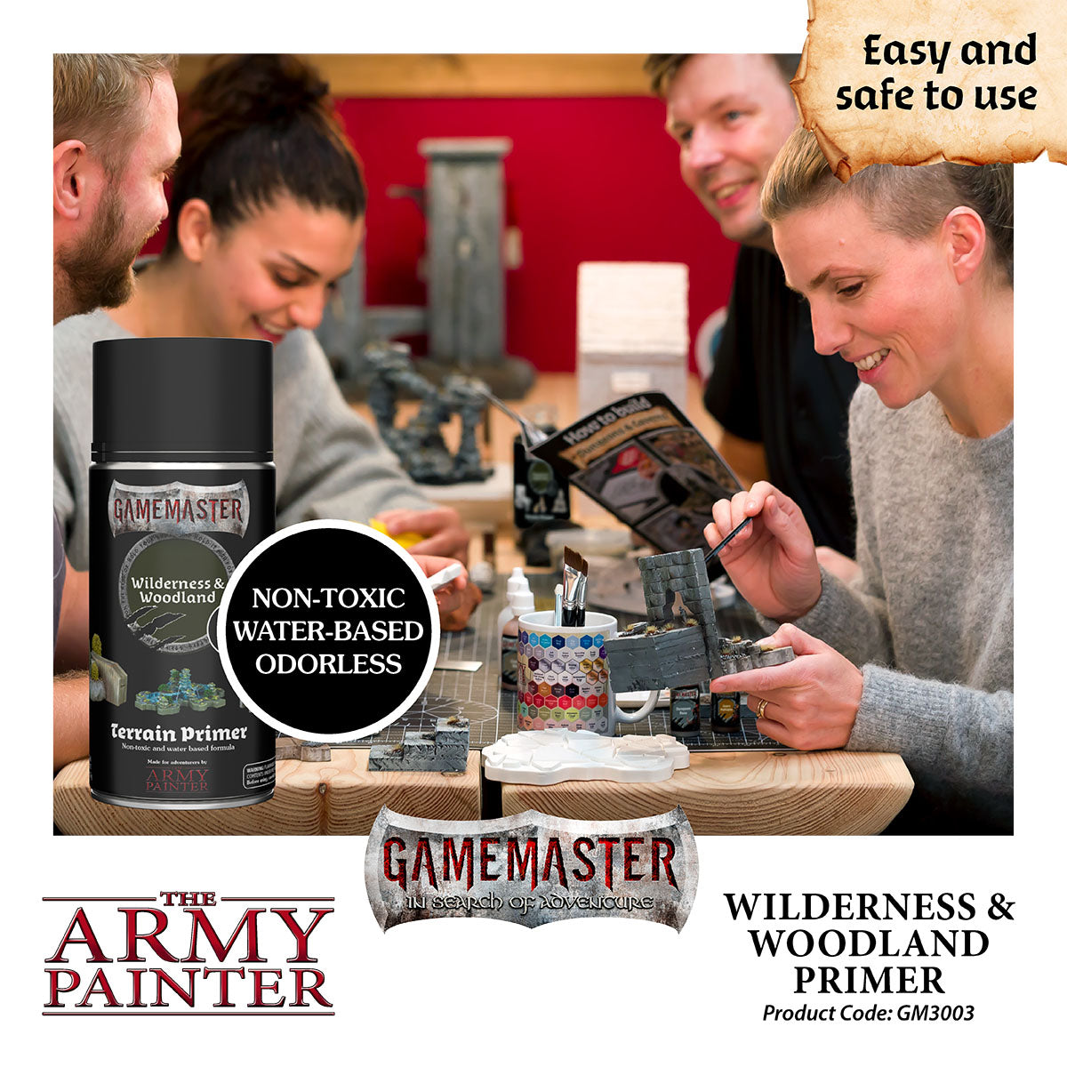 The Army Painter - Gamemaster: Terrain Primer - Wilderness & Woodlands