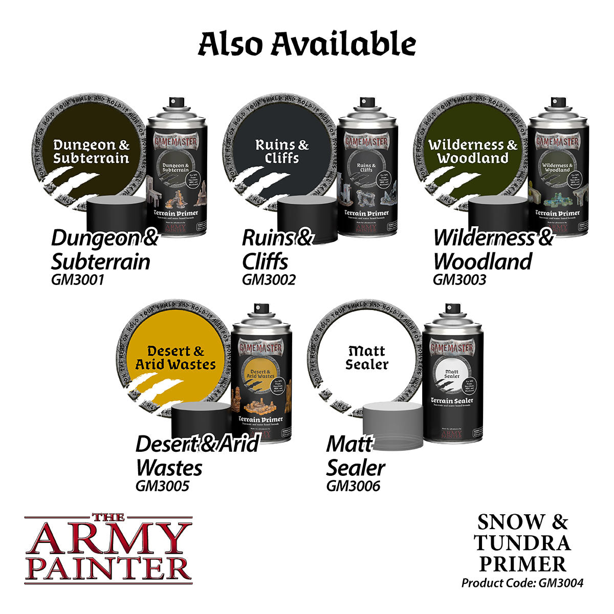 The Army Painter - Gamemaster: Terrain Primer - Snow & Tundra