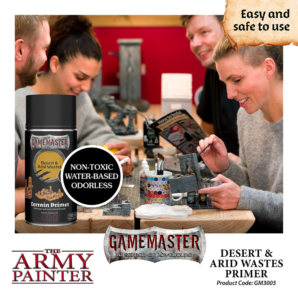 The Army Painter - Gamemaster: Terrain Primer - Desert & Arid Wastes