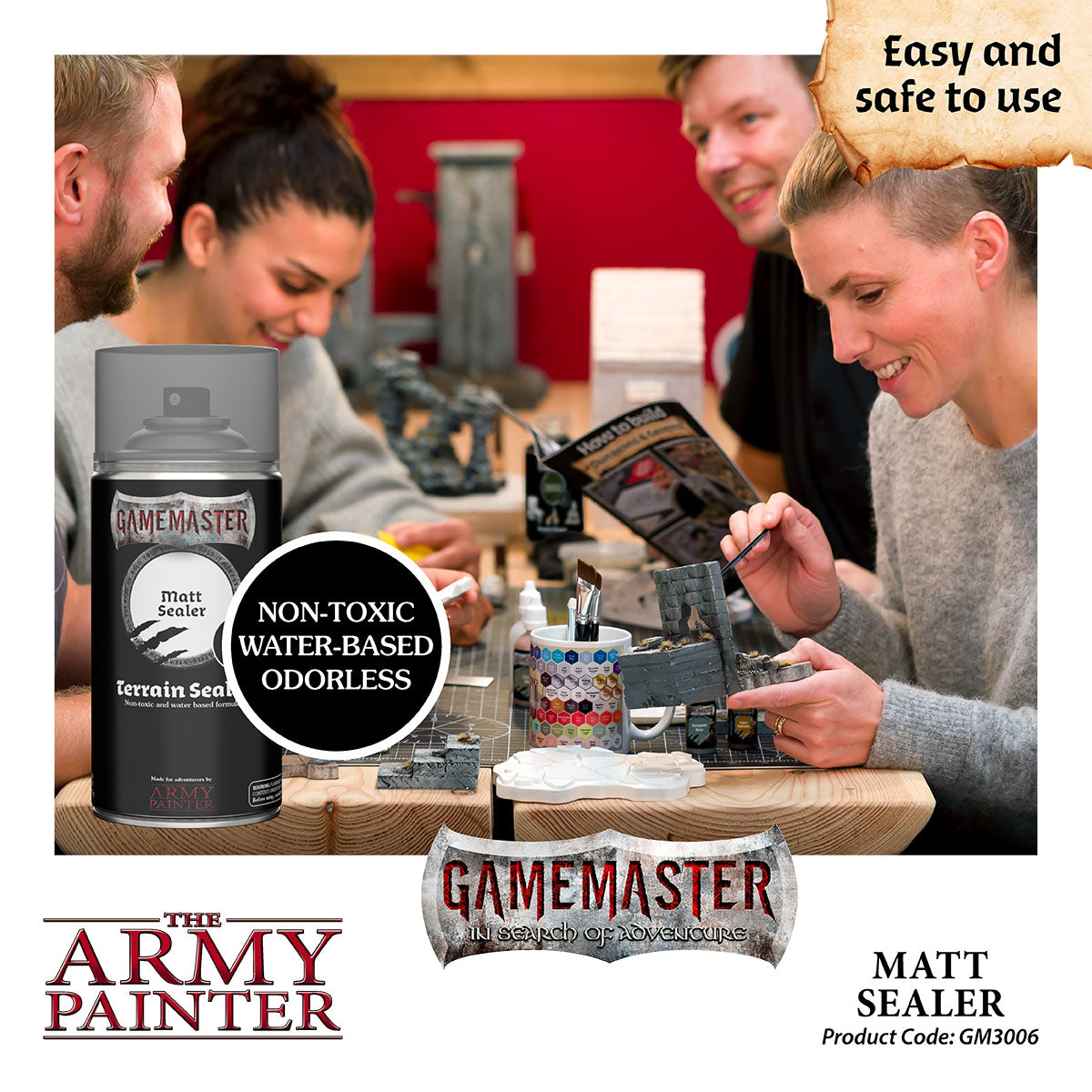 The Army Painter - Gamemaster: Terrain Sealer - Matt Sealer