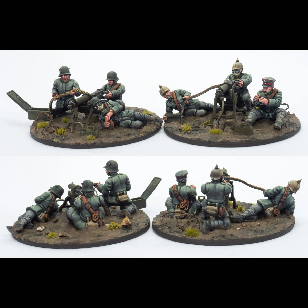 The Great War - German MG-08 Crews (1914-1918)