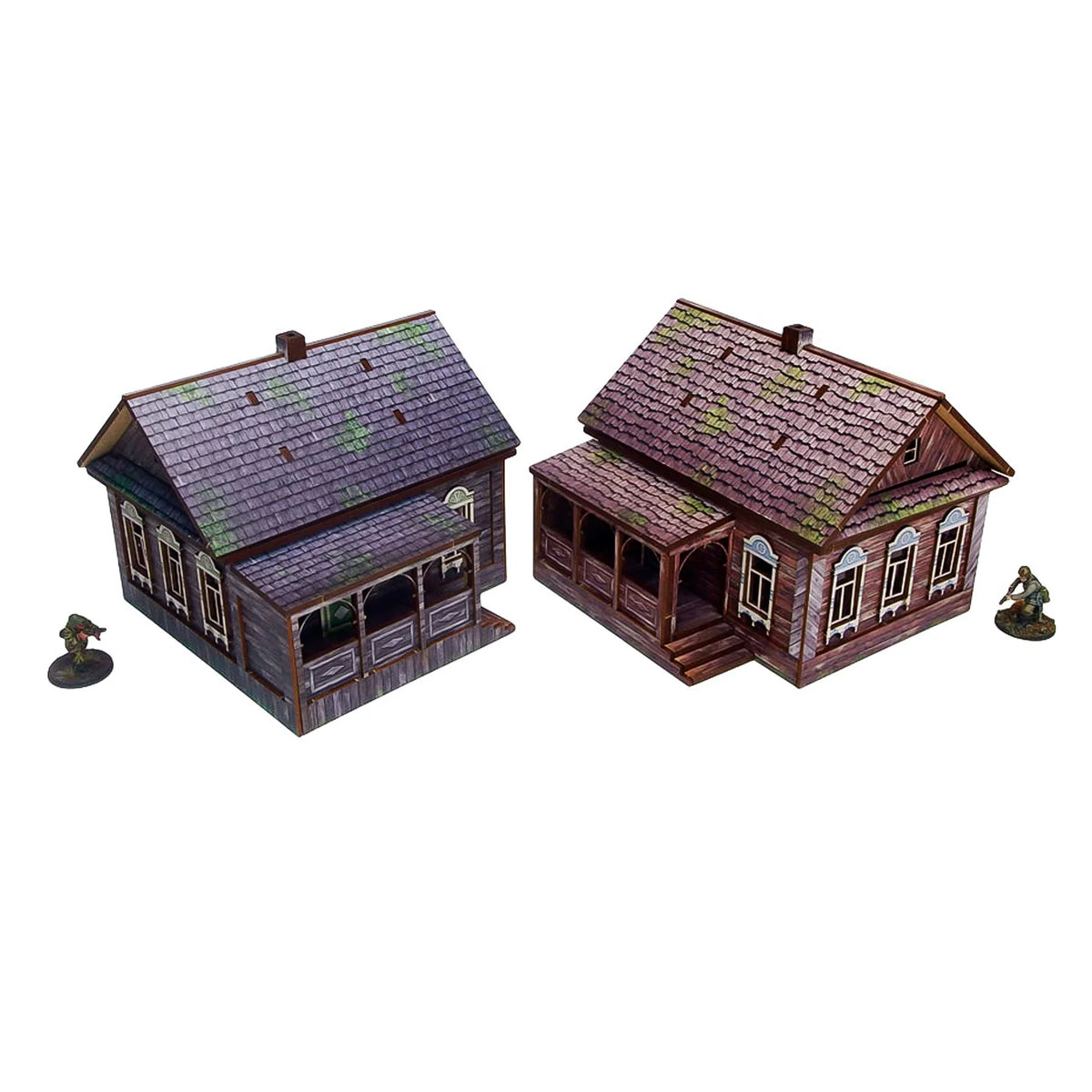 Micro Art Studio - Pre-Painted WW2 Ostfront Village Doma