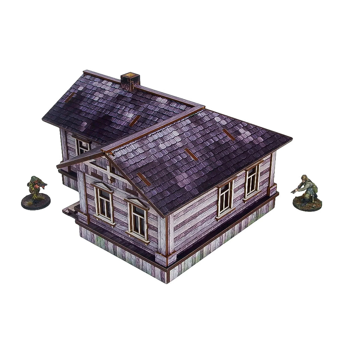 Micro Art Studio - Pre-Painted WW2 Ostfront Village Iwan's House