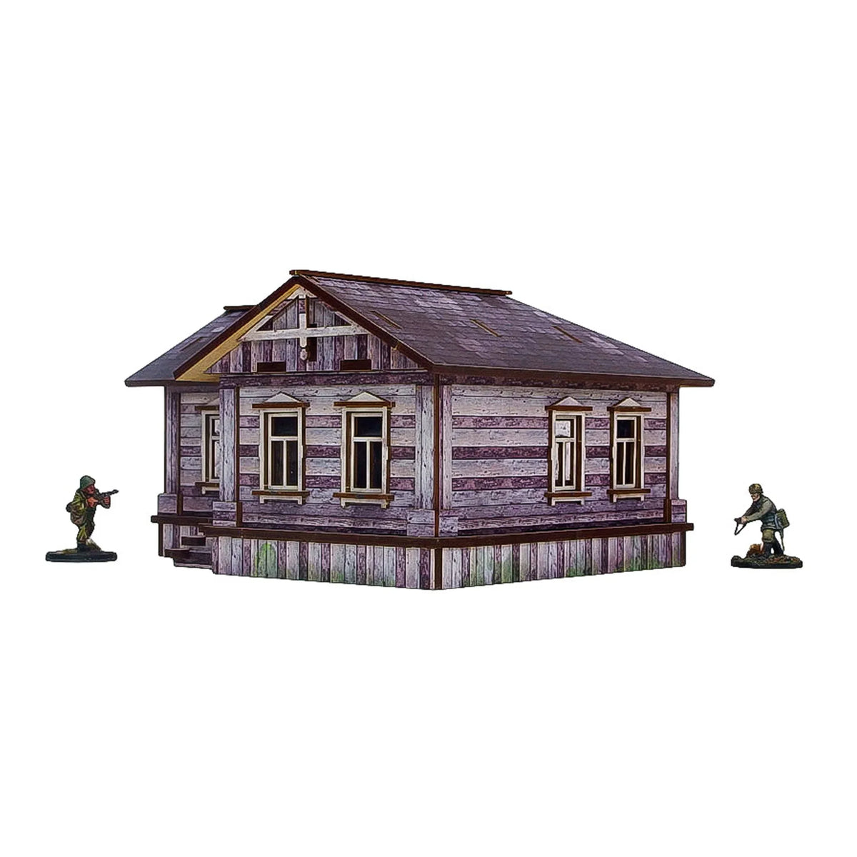 Micro Art Studio - Pre-Painted WW2 Ostfront Village Iwan's House
