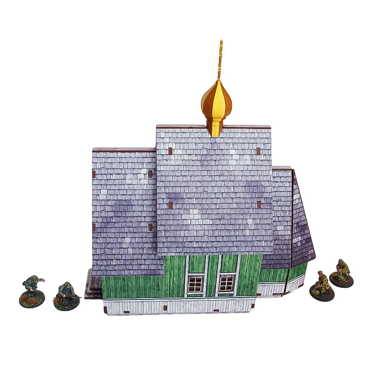 Micro Art Studio - Pre-Painted WW2 Ostfront Village Tserkov