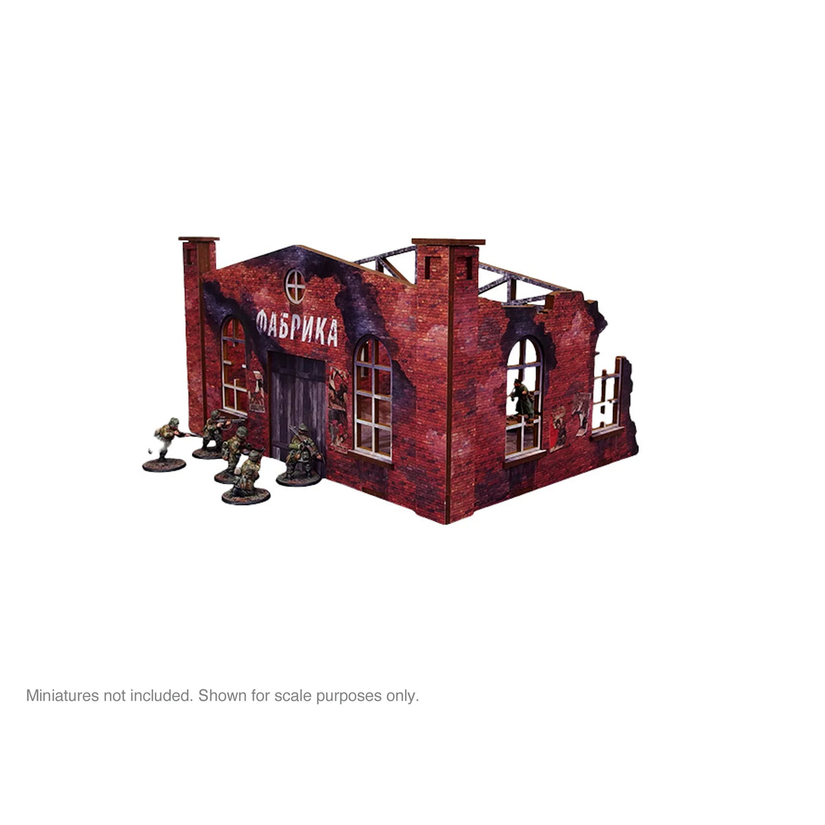 Micro Art Studio - Pre-Painted WW2 Ostfront Stalingrad Factory Front