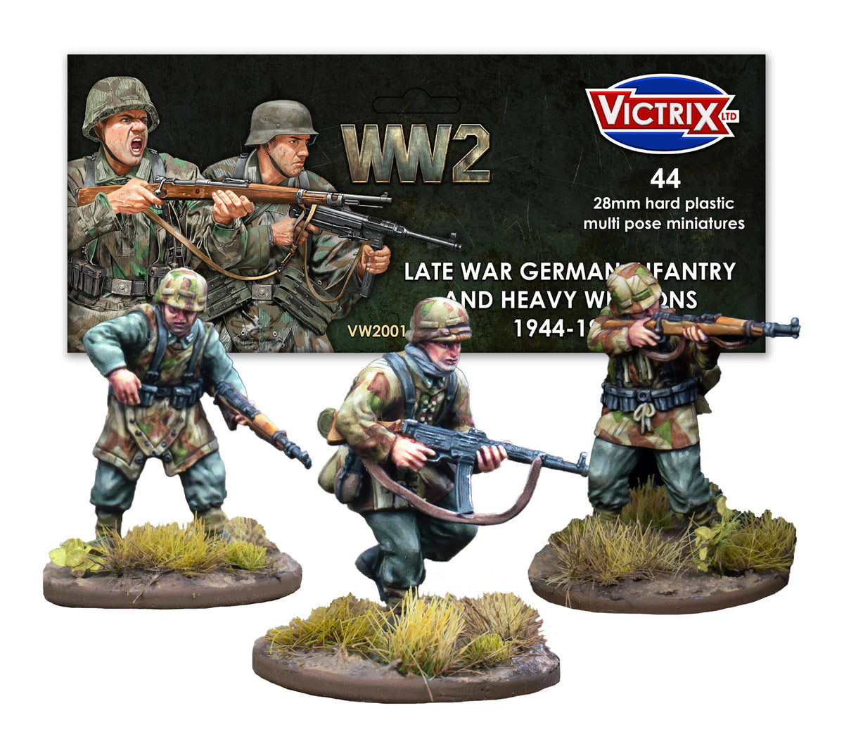 Victrix Miniatures - Late War German Infantry and Heavy Weapons 1944-1945