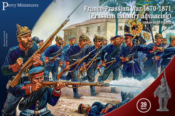 Perry Miniatures - Prussian Infantry Advancing 1870-1871