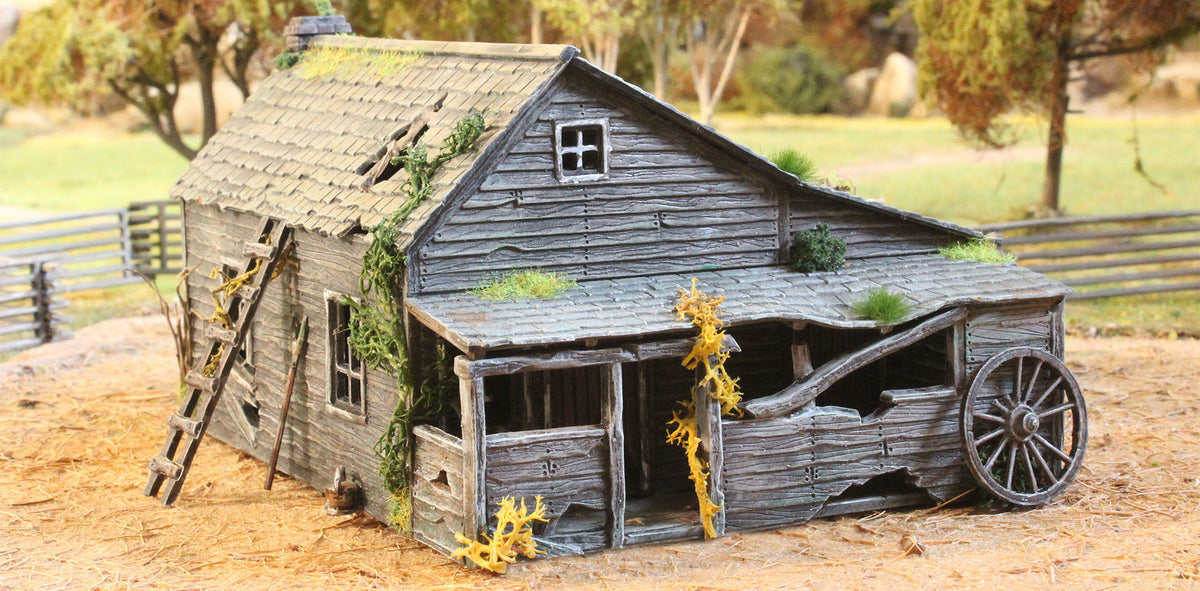 Renedra - Scenery: Ramshackle House