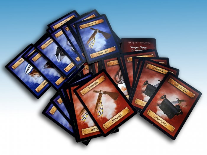 Studio Tomahawk - Redcoats & Tomahawks Rulebook and Cards