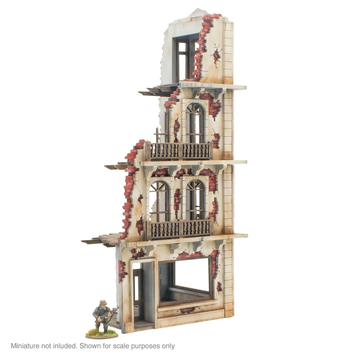 Skytrex: City in Ruins - 4 Storey Building Corner (1)