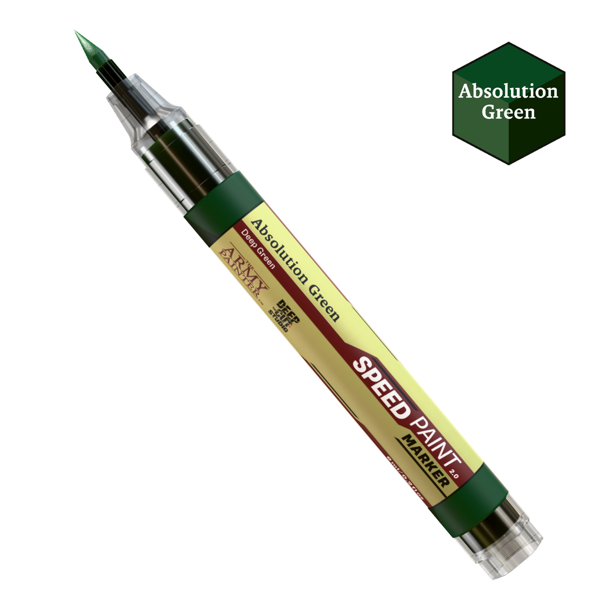 The Army Painter - Speedpaint Marker: Absolution Green