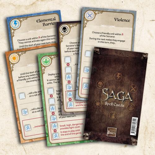 SAGA - Age of Magic Spell Cards