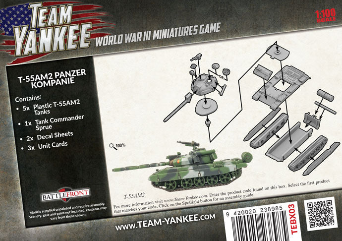 World War III - Warsaw Pact: T-55AM2 Panzer Kompanie