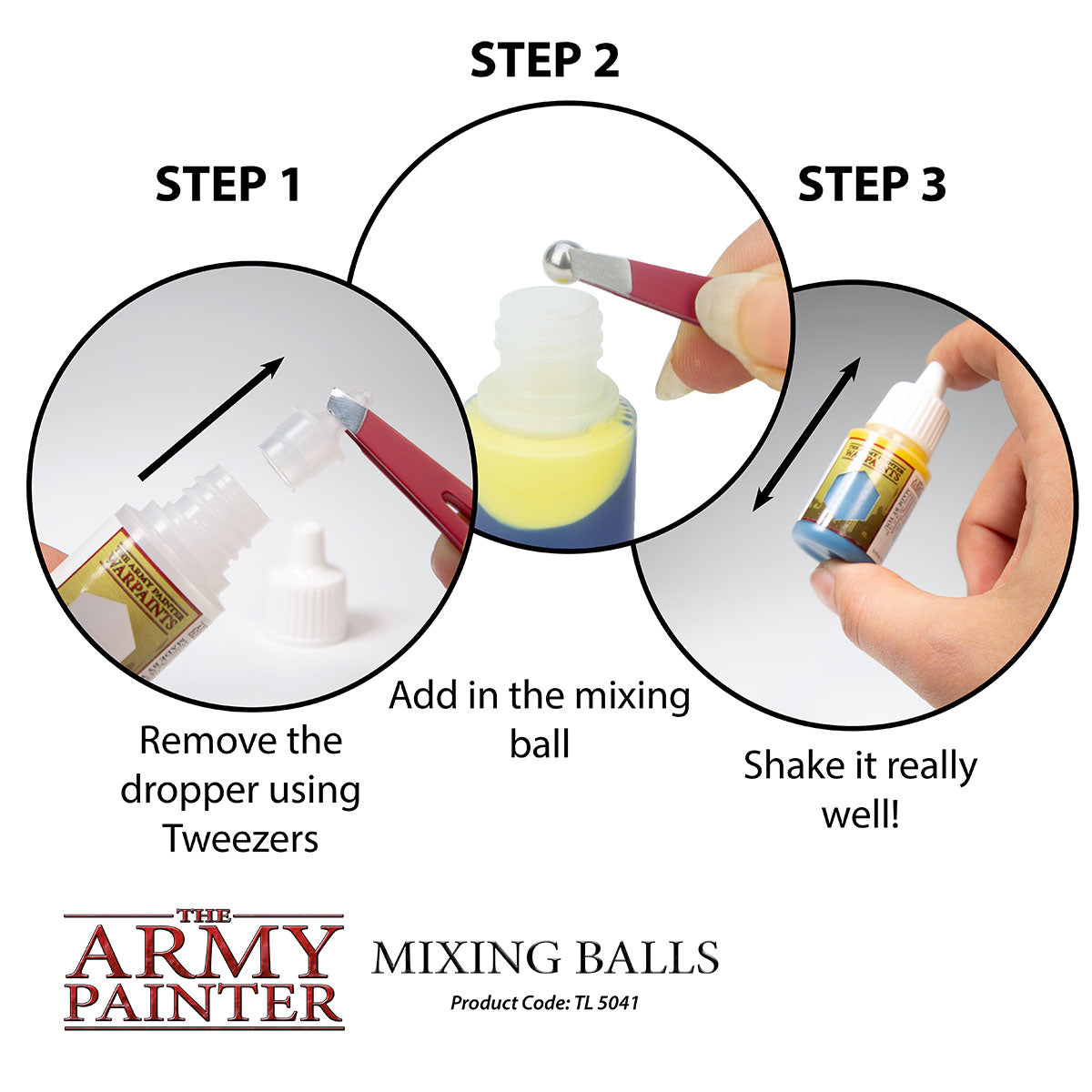 The Army Painter - Paint Mixing Balls Stainless Steel