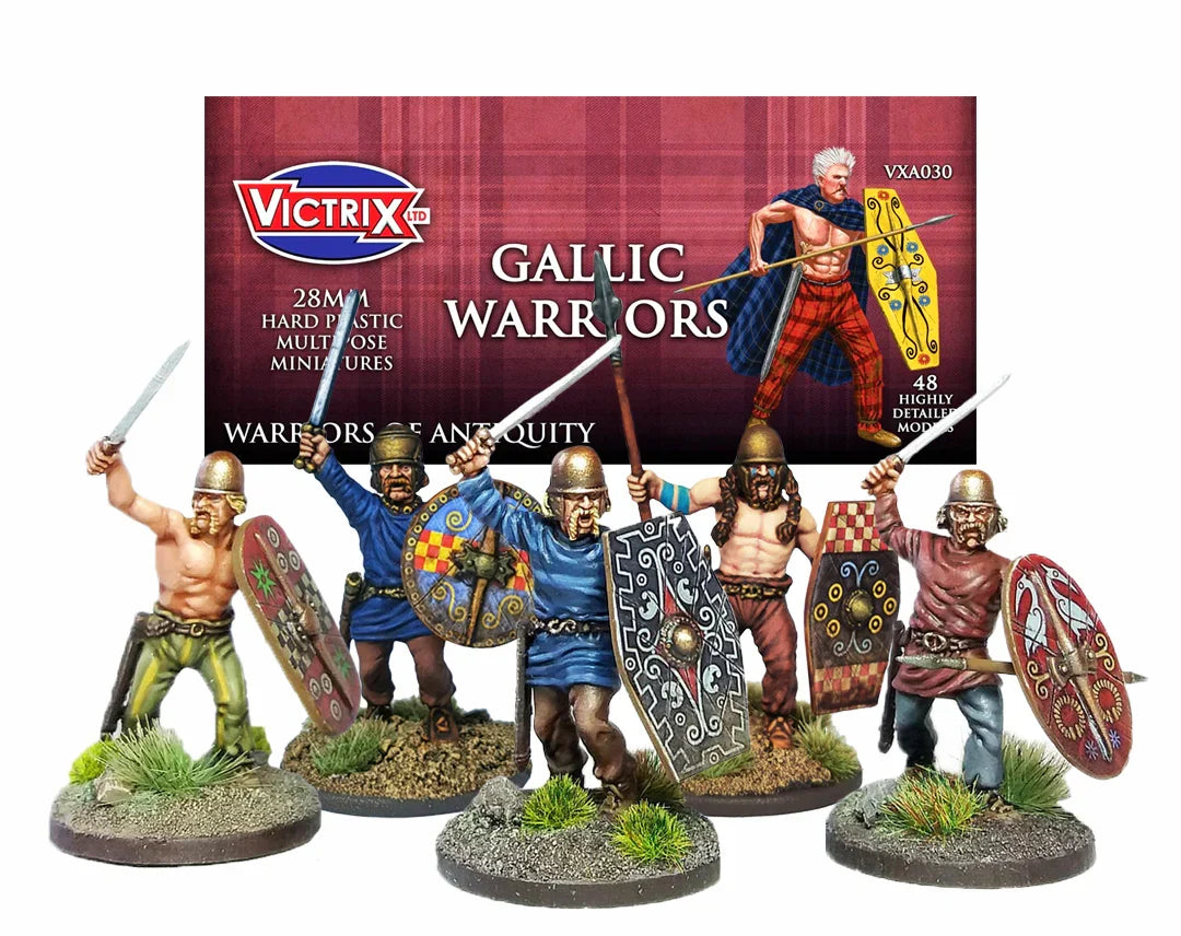 Victrix Miniatures - Ancient Gallic Warriors
