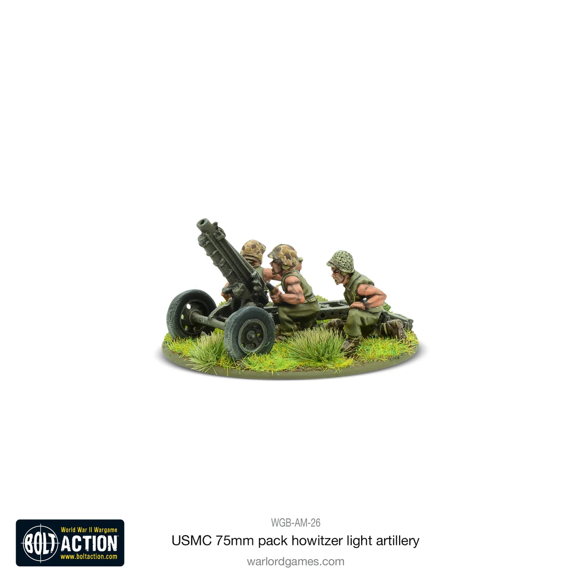 Bolt Action - USMC 75mm Pack Howitzer Light Artillery