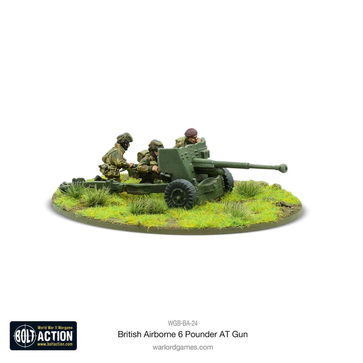 Bolt Action - British Airborne Six Pounder Anti-Tank Gun