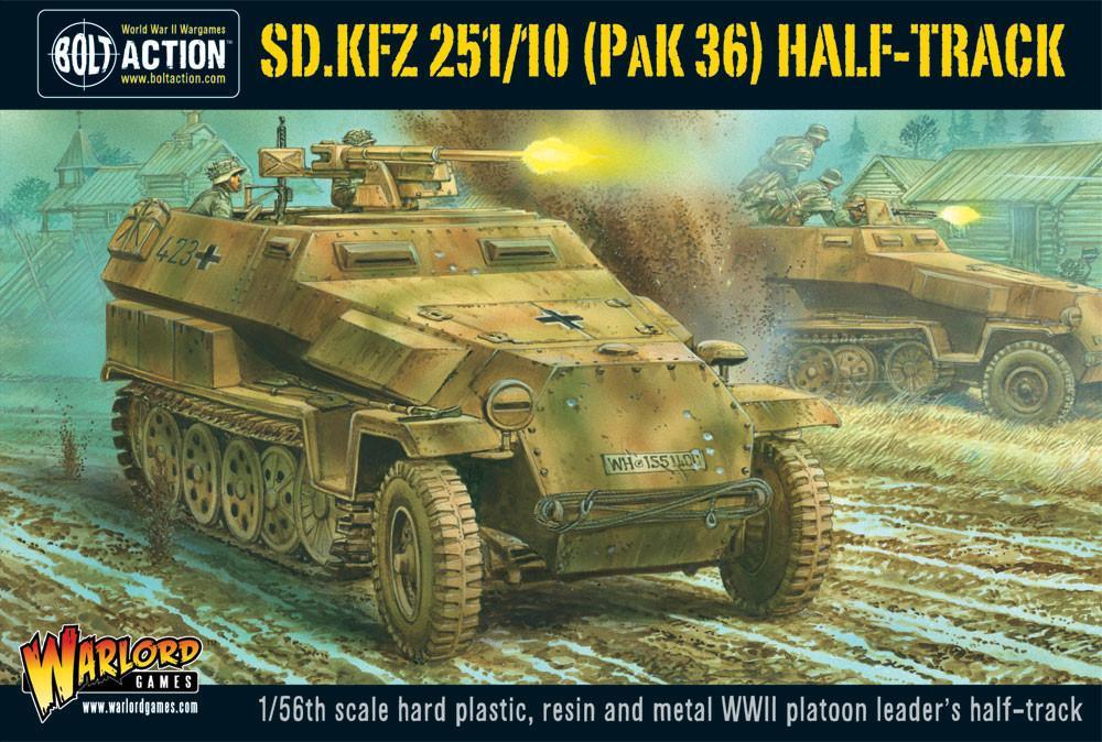 Bolt Action - Sd.Kfz 251/10 (PaK 36) Half-Track
