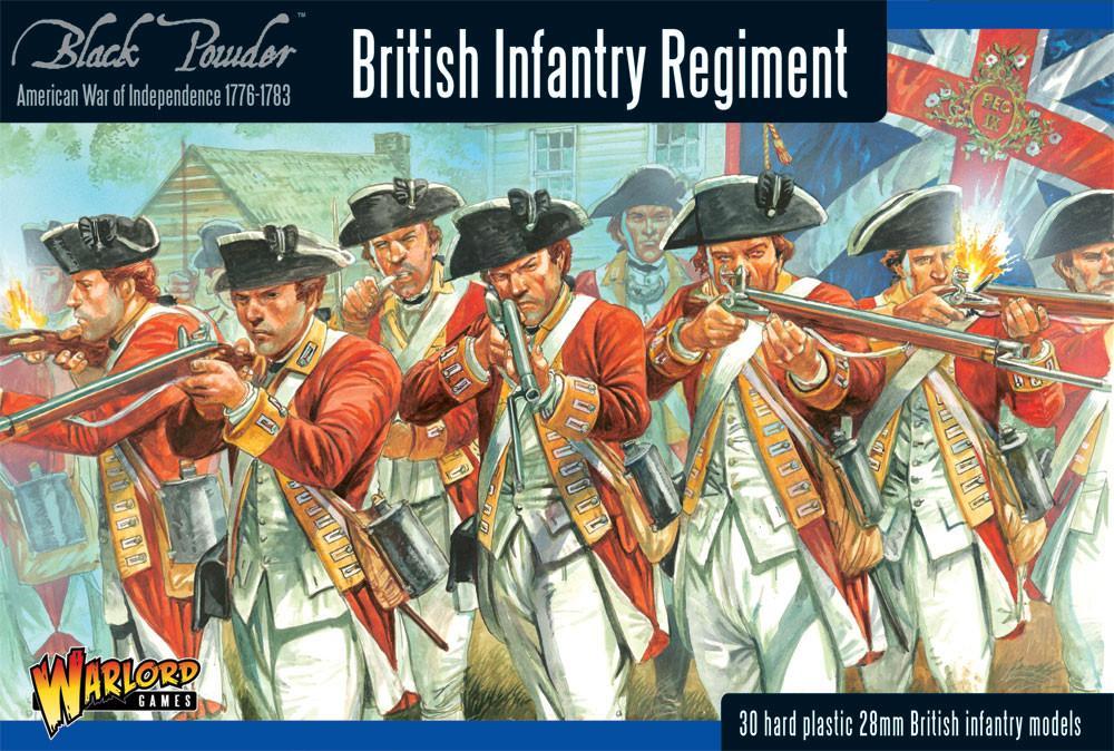 Black Powder - American War of Independence: British Infantry Regiment