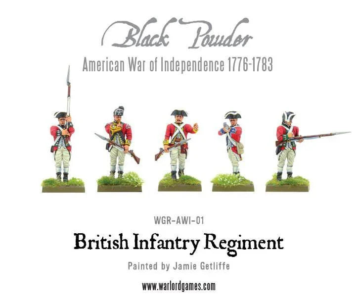 Black Powder - American War of Independence: British Infantry Regiment