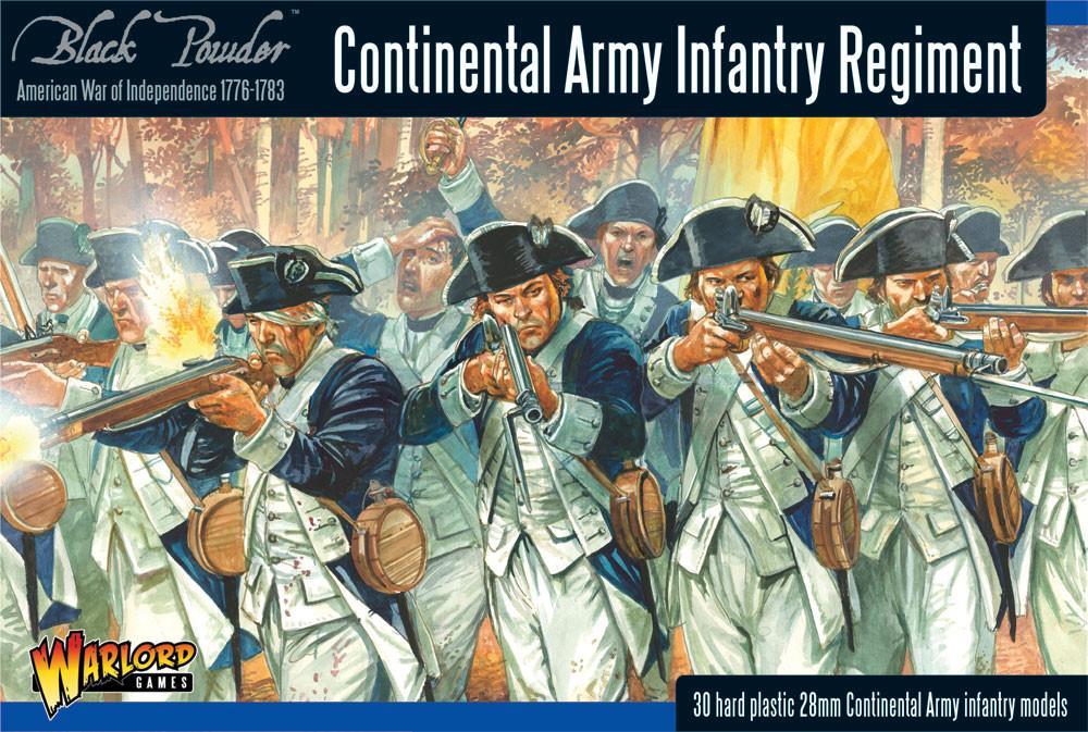 Black Powder - American War of Independence: Continental Army Infantry Regiment