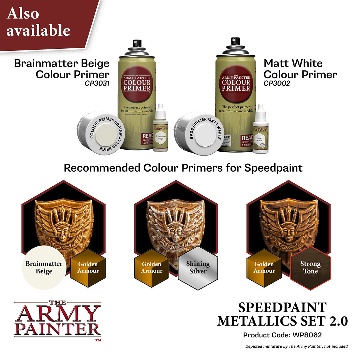 The Army Painter - Speedpaint: Metallics Set 2.0