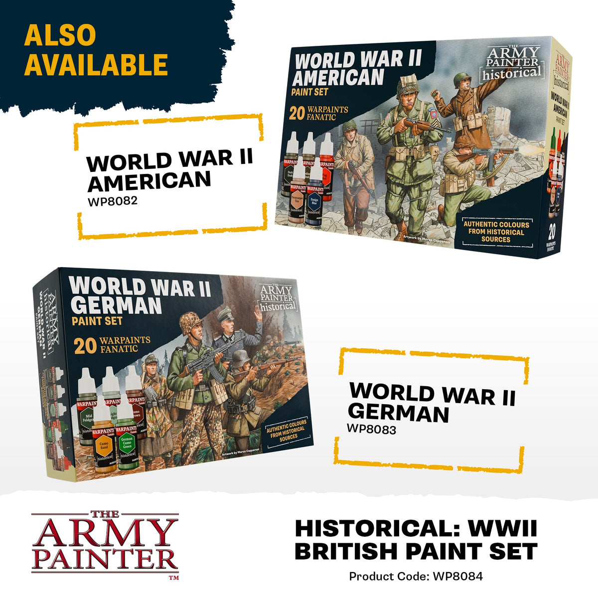The Army Painter - Historical: World War II British Paint Set