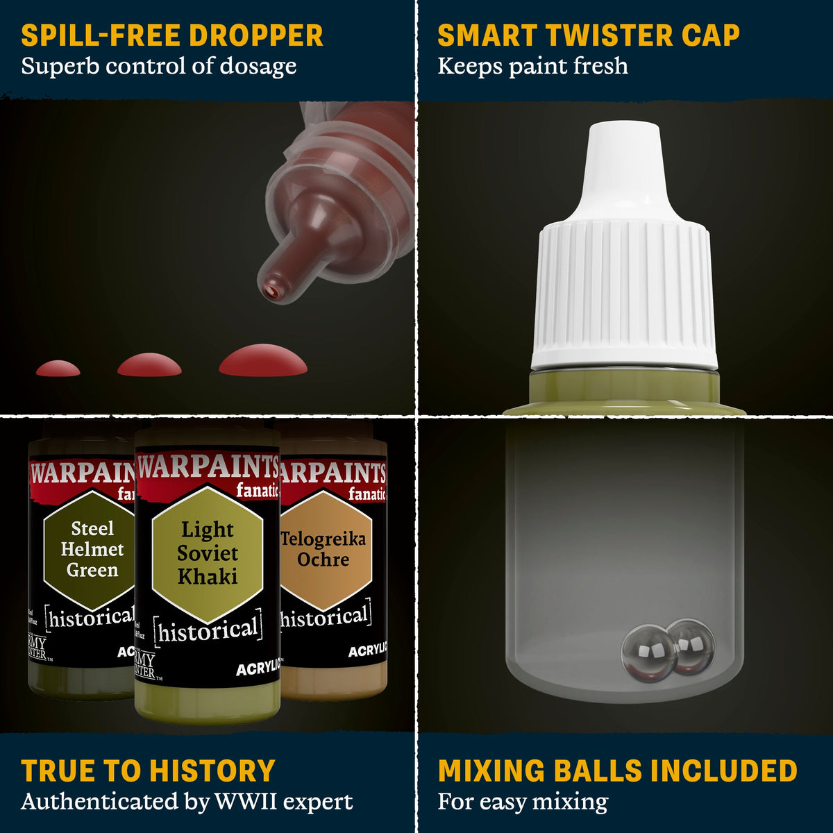 The Army Painter - Historical: World War II Soviet Union Paint Set