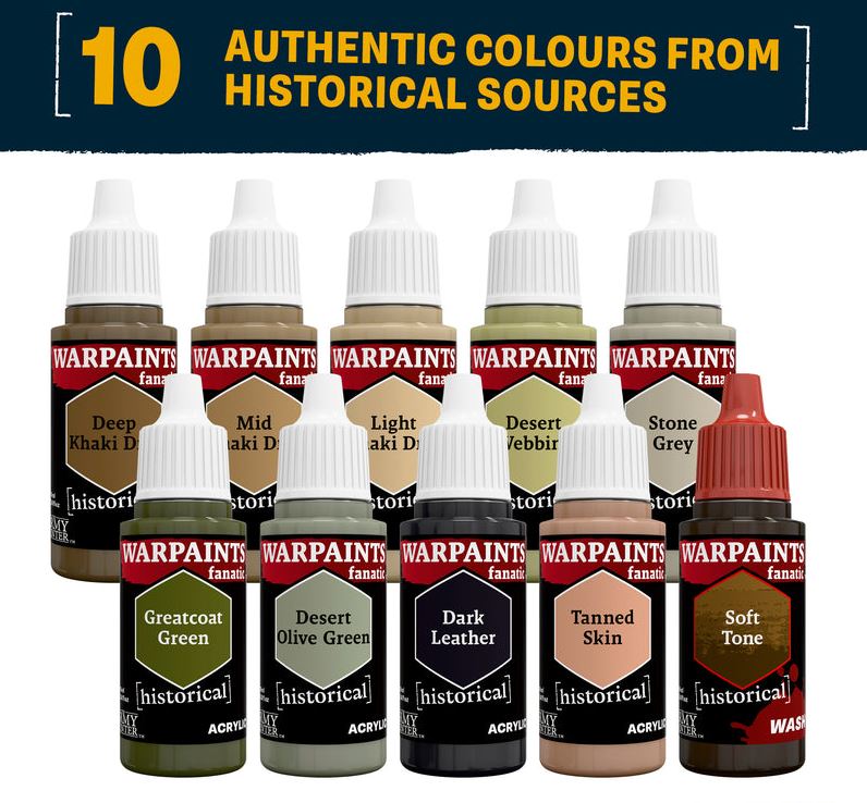 The Army Painter - Historical: World War II British 8th Army Paint Set