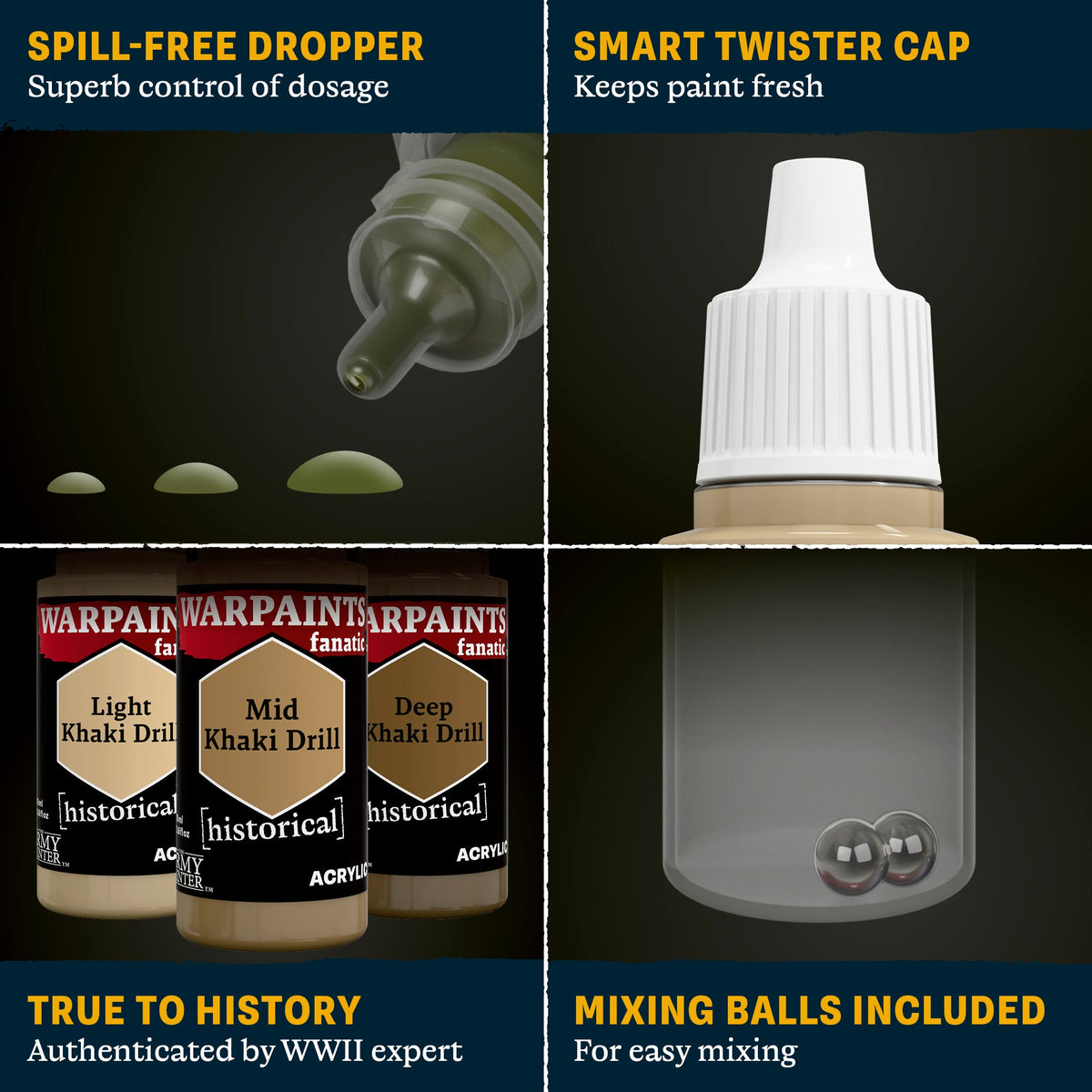 The Army Painter - Historical: World War II British 8th Army Paint Set