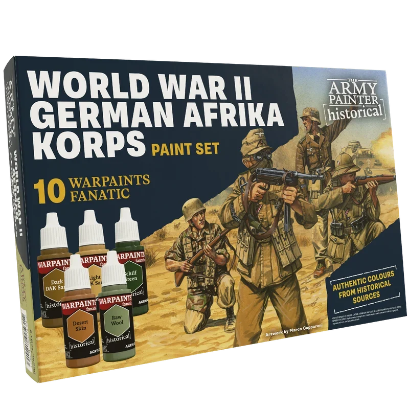 The Army Painter - Historical: World War II German Afrika Korps Paint Set