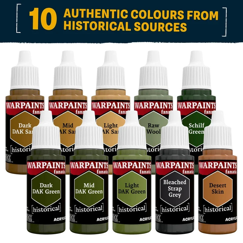 The Army Painter - Historical: World War II German Afrika Korps Paint Set