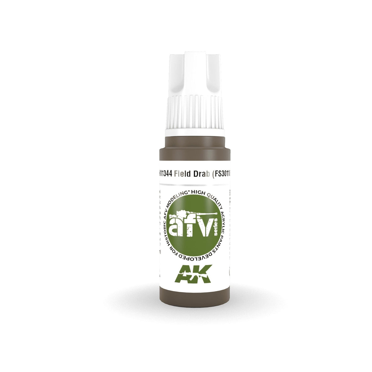 AK Interactive - 3 Gen Acrylics - Field Drab (Fs30118) 17ml
